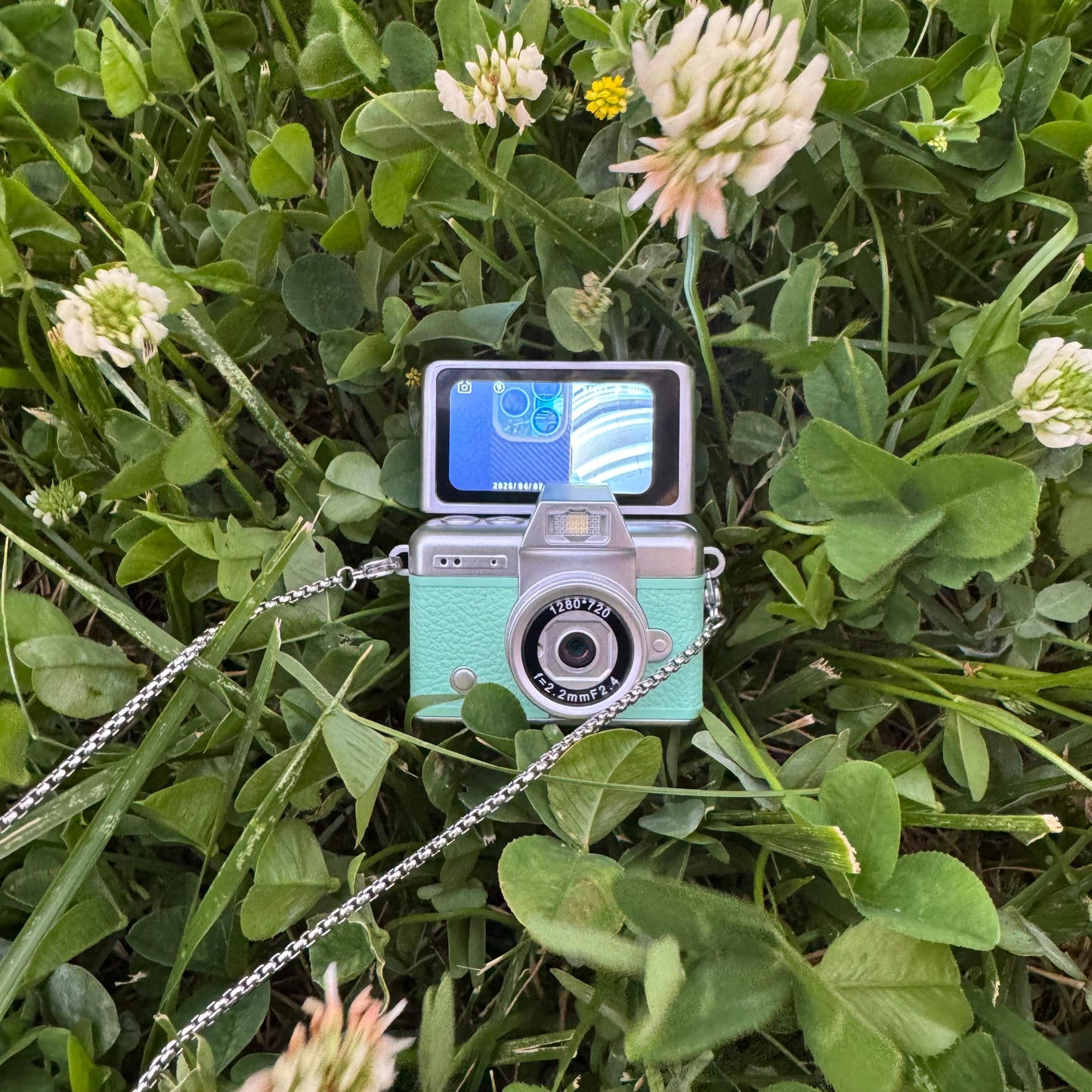 Miniskamera Retro Mini Kamera | Flip Ekranlı 2K