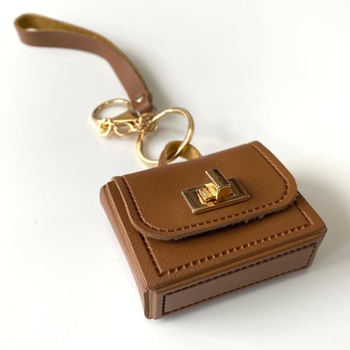 Deri Premium Mini Kamera Çantası (KAHVERENGİ)